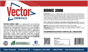 Bionic 2000 Pressure Wash Super Concentrate for Buildings and Vehicles