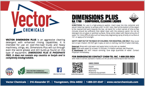 Dimensions Plus Truck, Tractor/Trailer & Bus Wash Super Concentrate